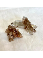 Smoky Quartz Sparkly Clusters for support