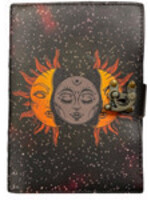Embossed Sun and Moon Starry Sky Journal