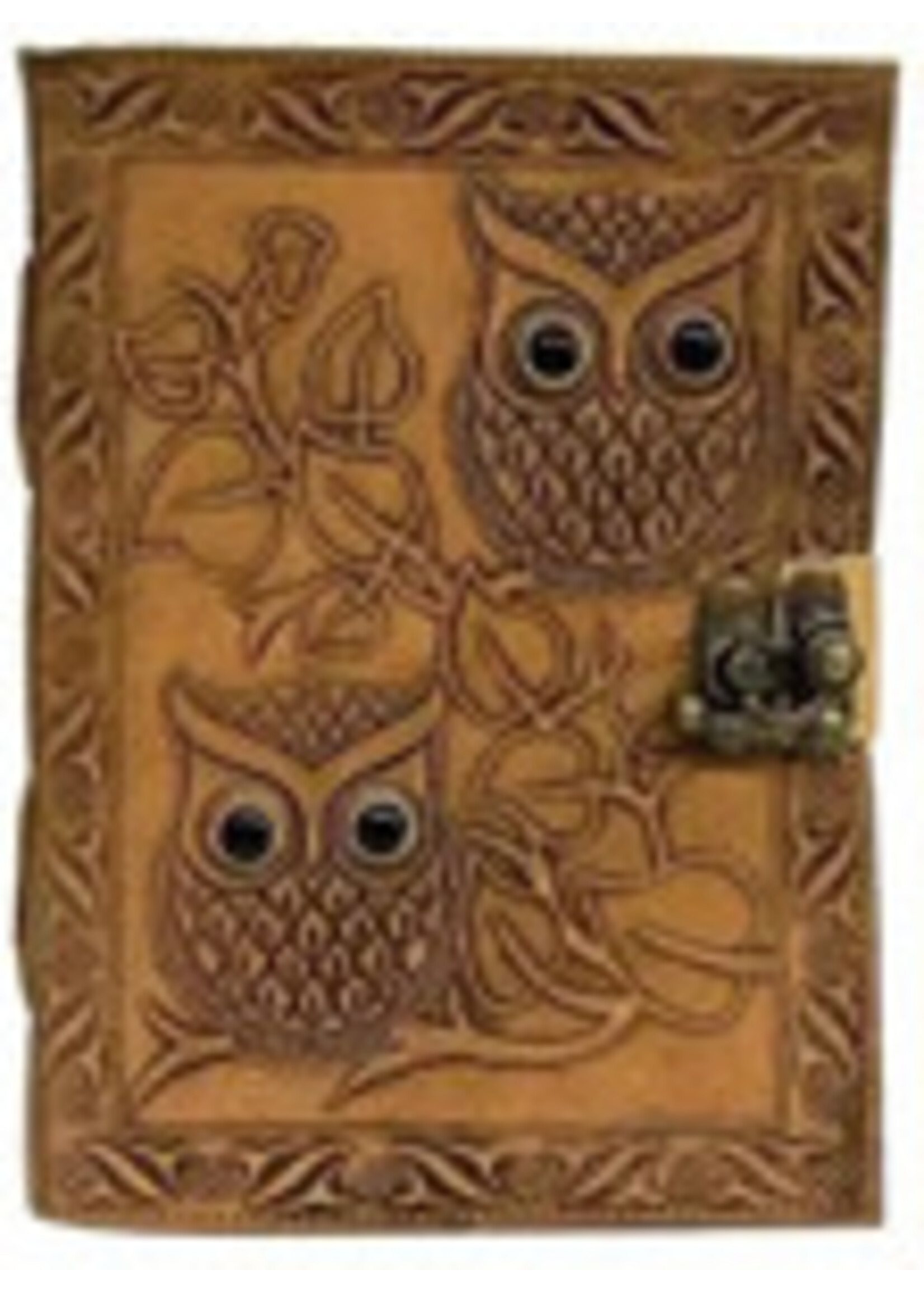 Embossed Owls Journal