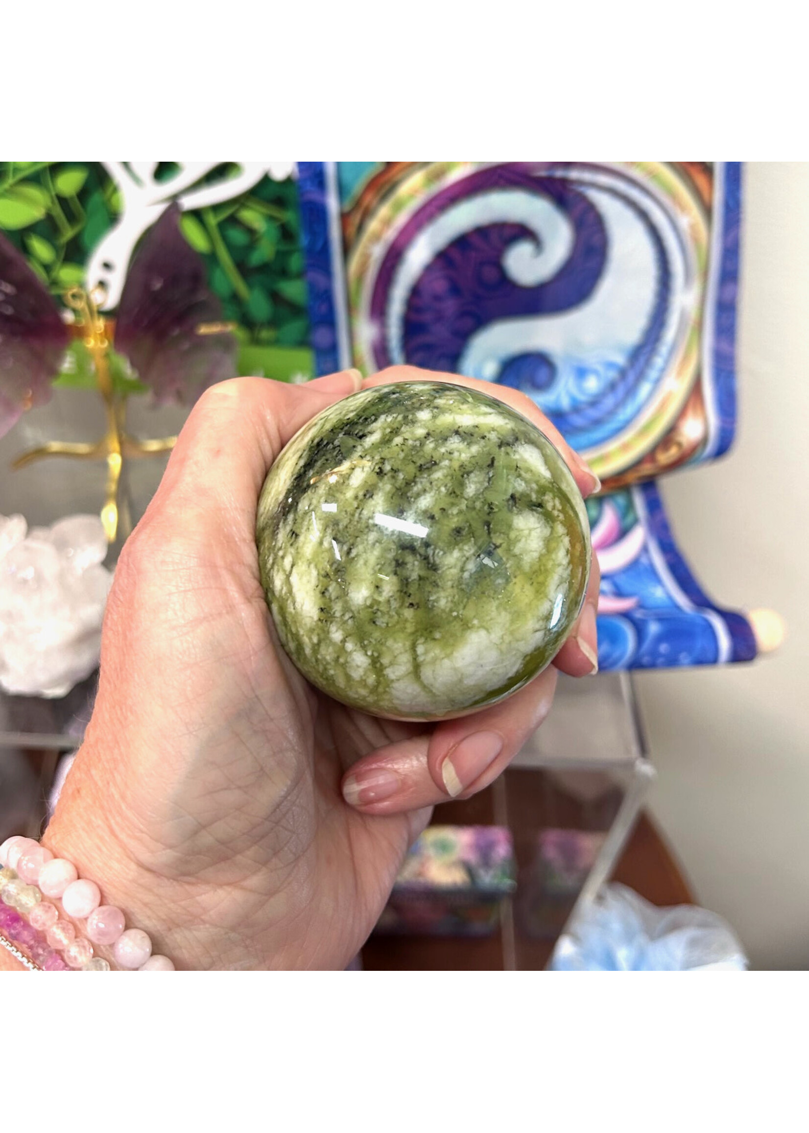 Jade Spheres for abundance