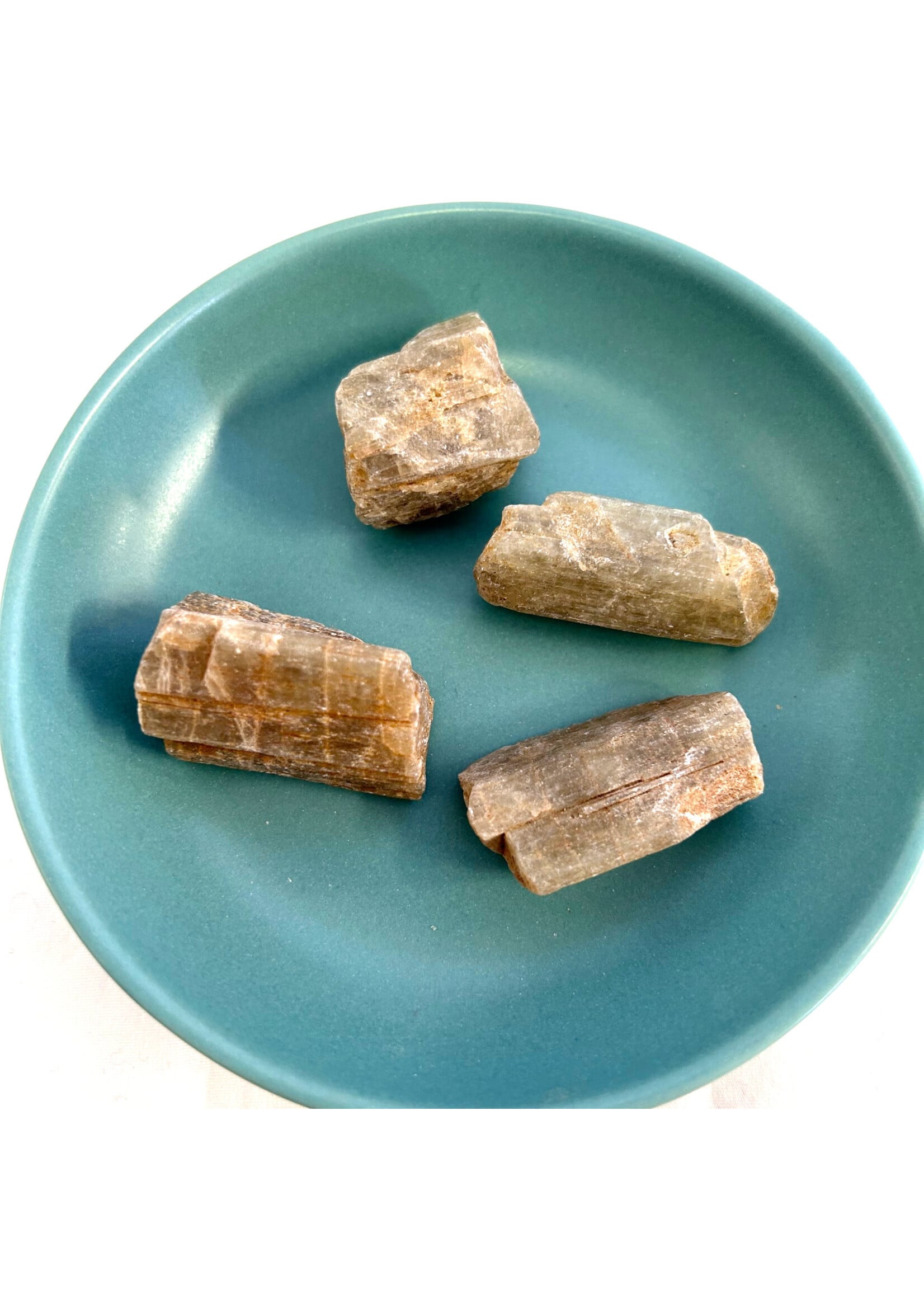 Golden Sun Golden Apatite Tumbled for success and prosperity