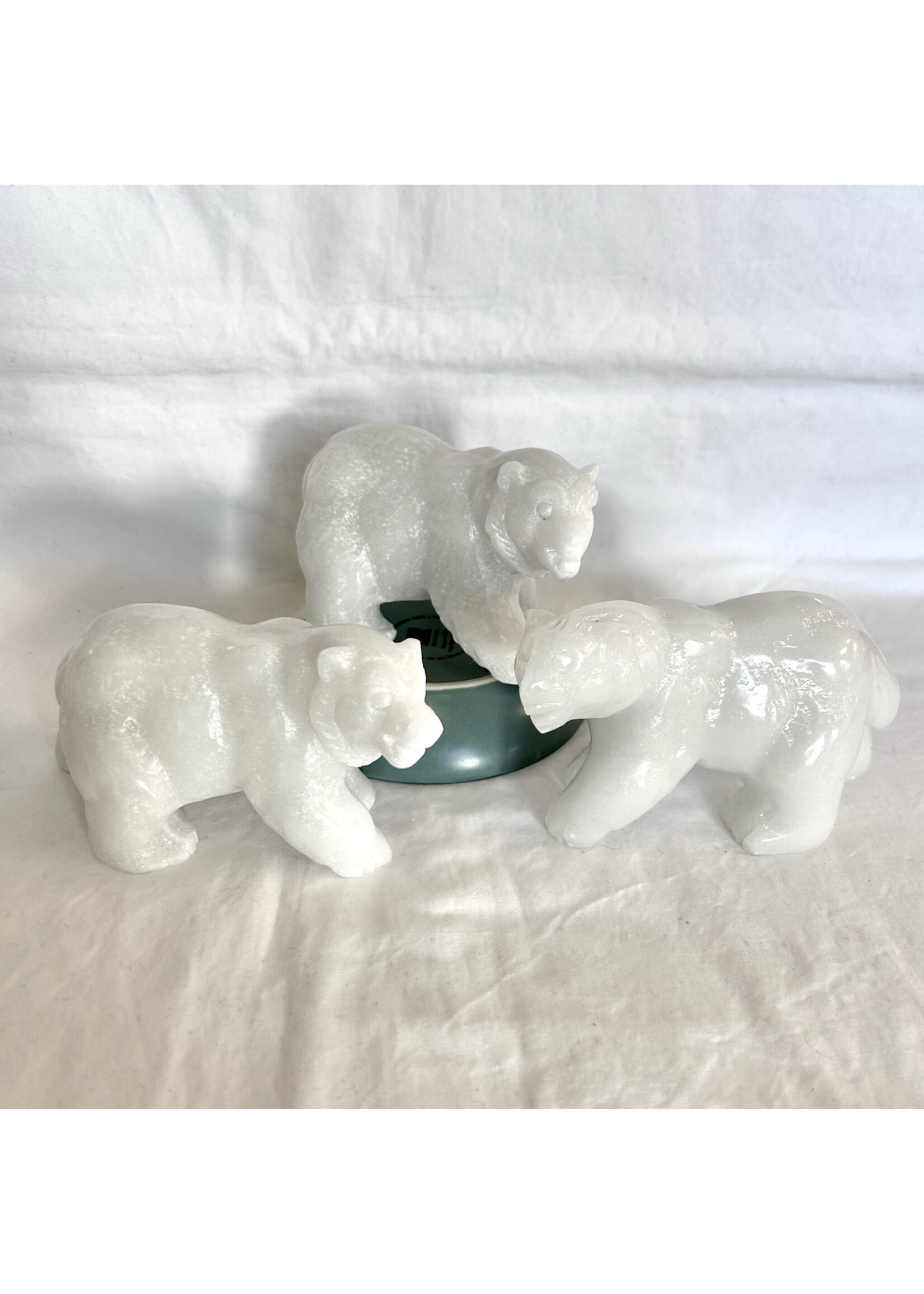 White Jade Polar Bears