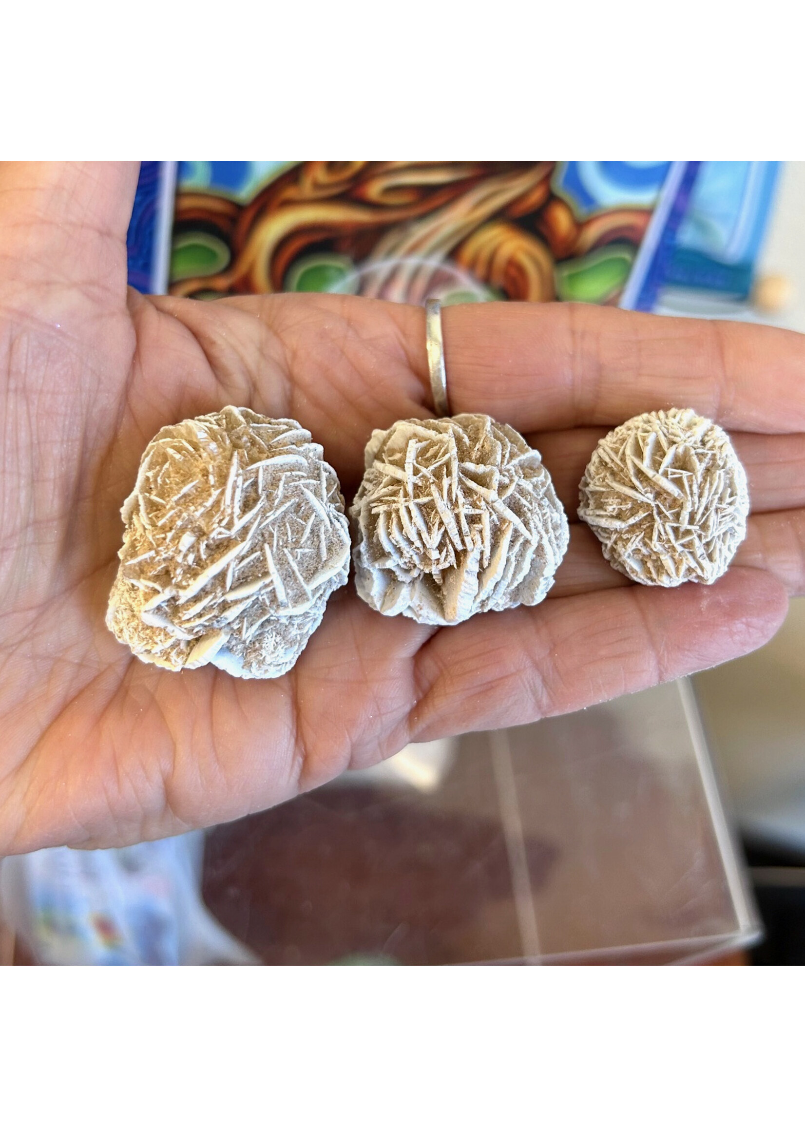 Desert Rose Selenite for purifying, guidance, inner truth