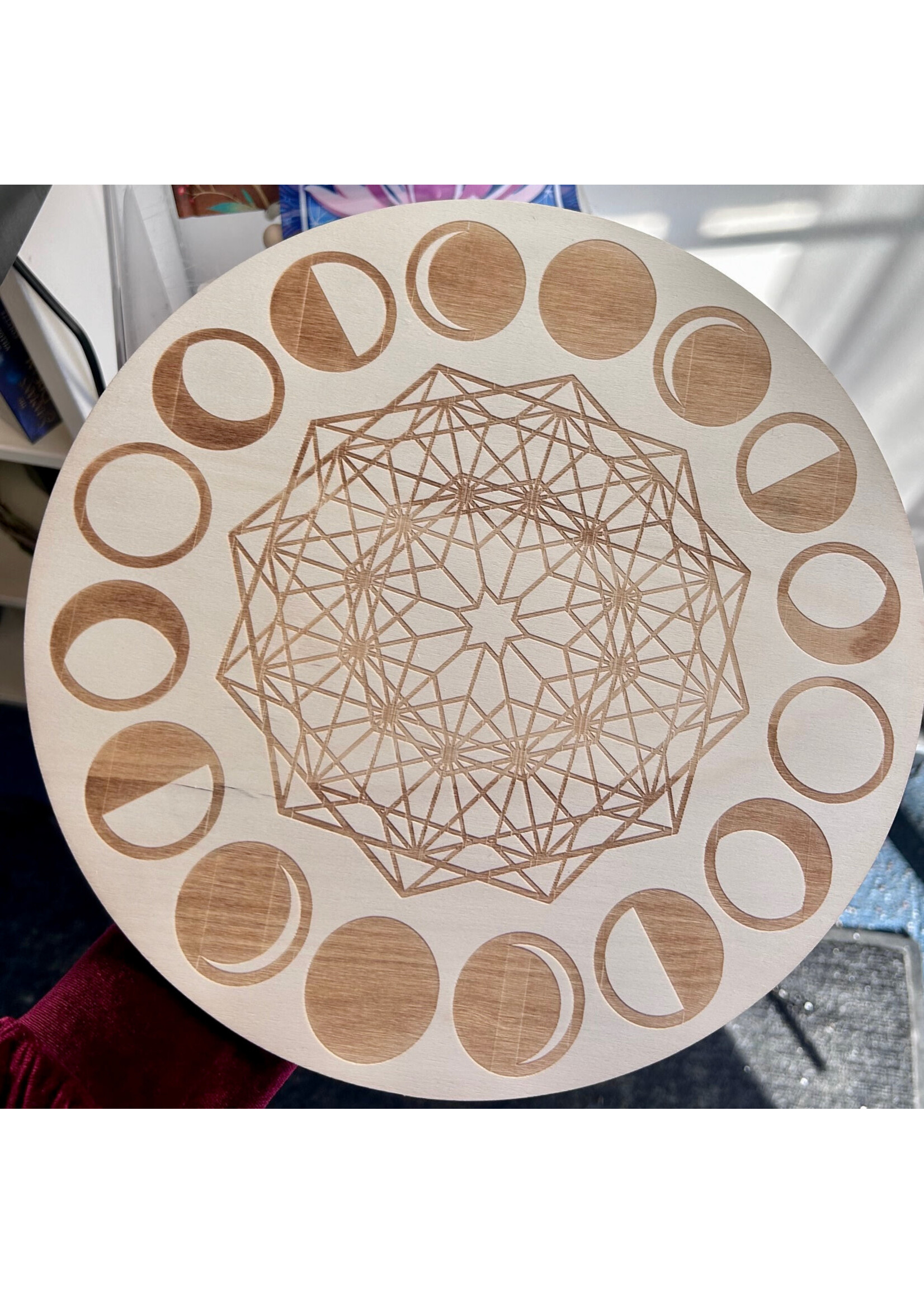 Moon Cycles Grid Plate