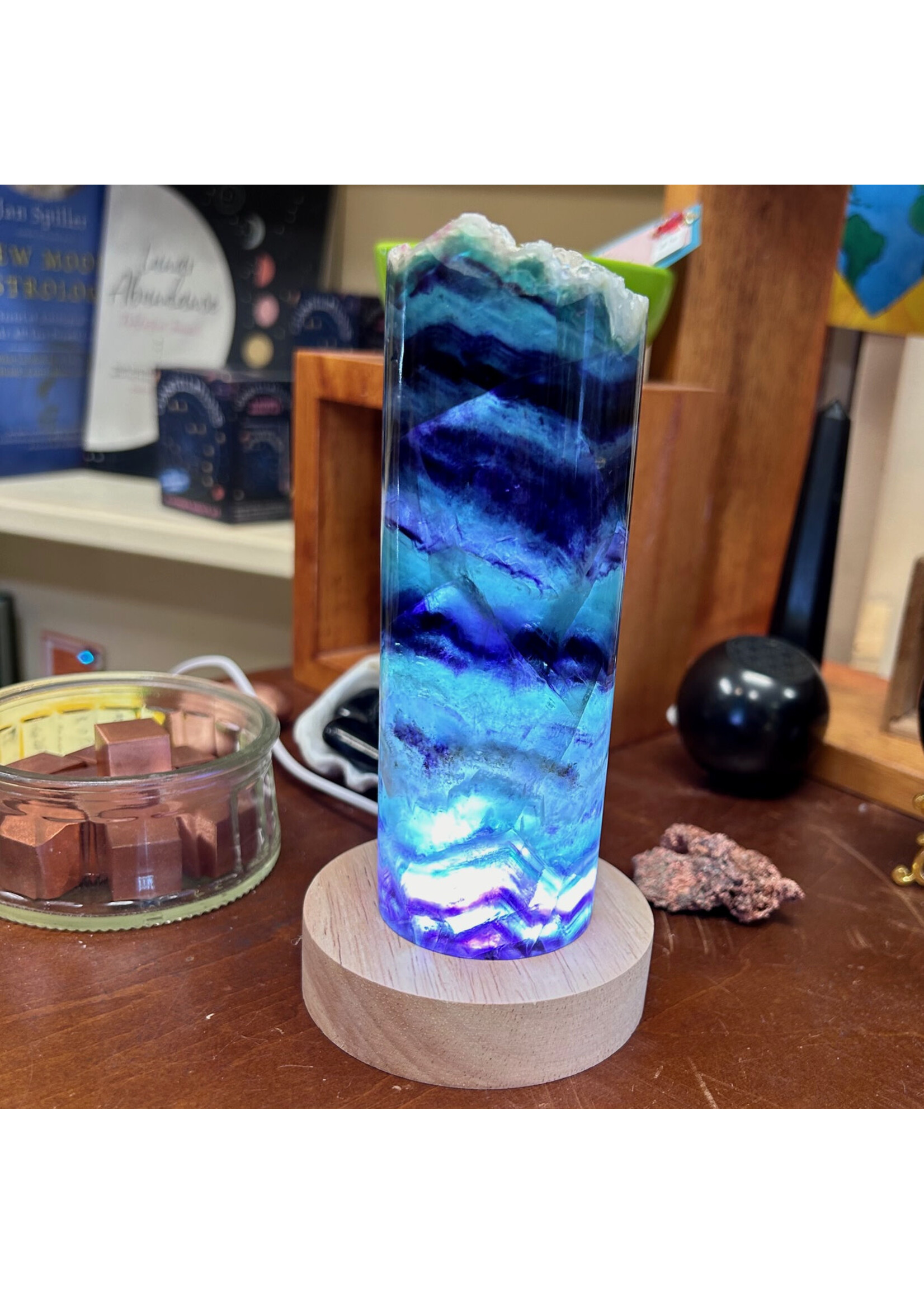 Fluorite Lamps to light your way