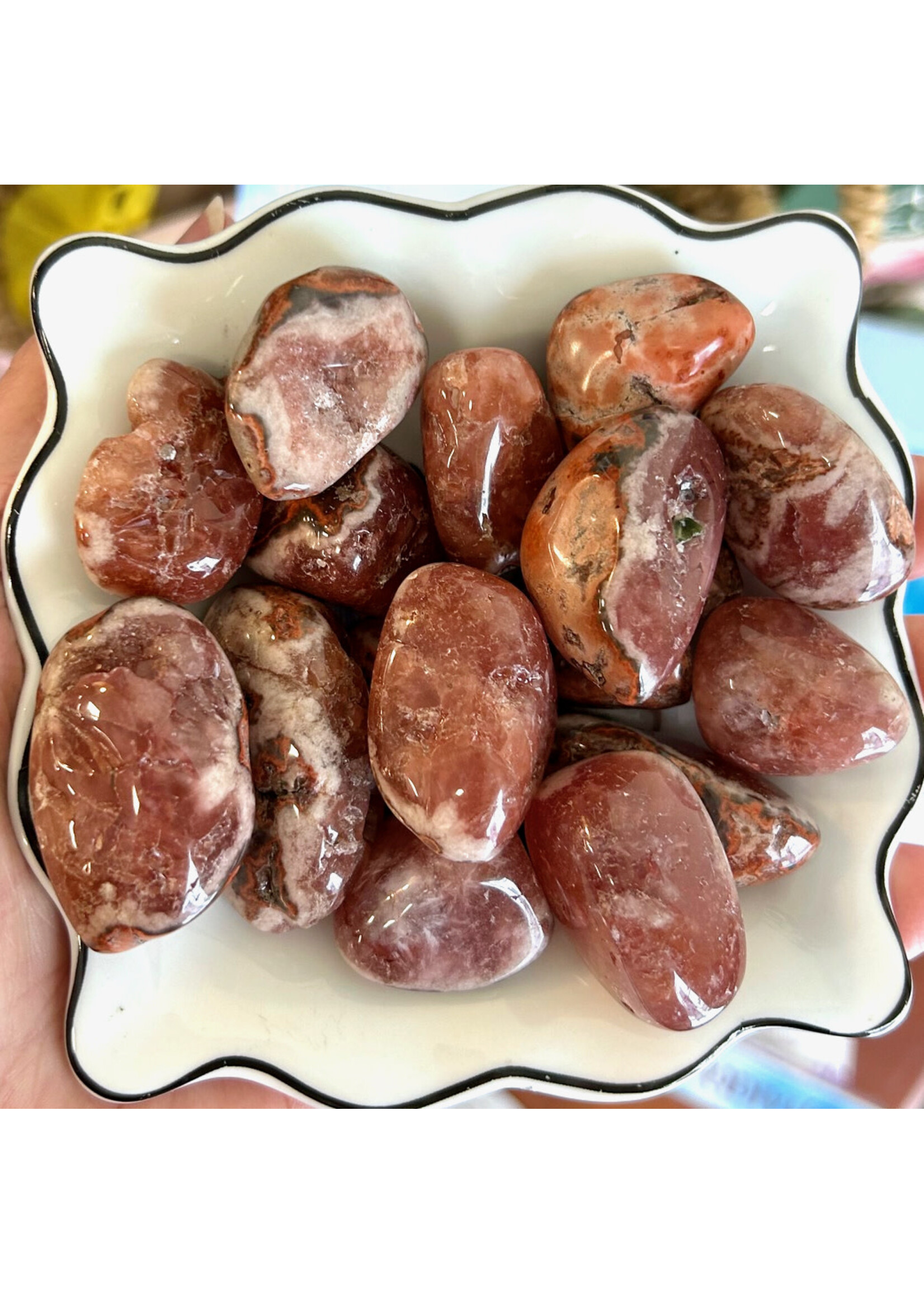 Deep and Luscious Pink Amethyst Pocket Stones