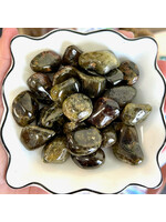 Lush Verdant Green Garnet Pocket Stones