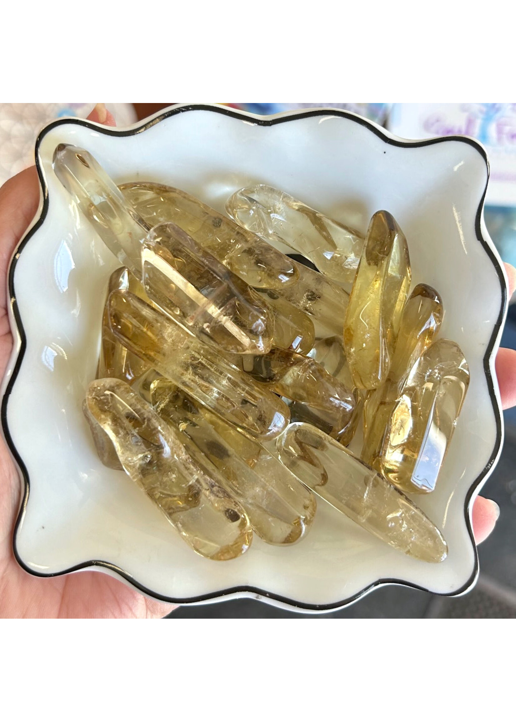 Golden Dream Congo Citrine Points
