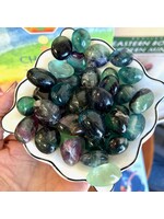 Fluorite - Luscious Grade AA Tumbled for alignment