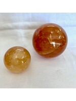 Golden Sun Honey Calcite Spheres