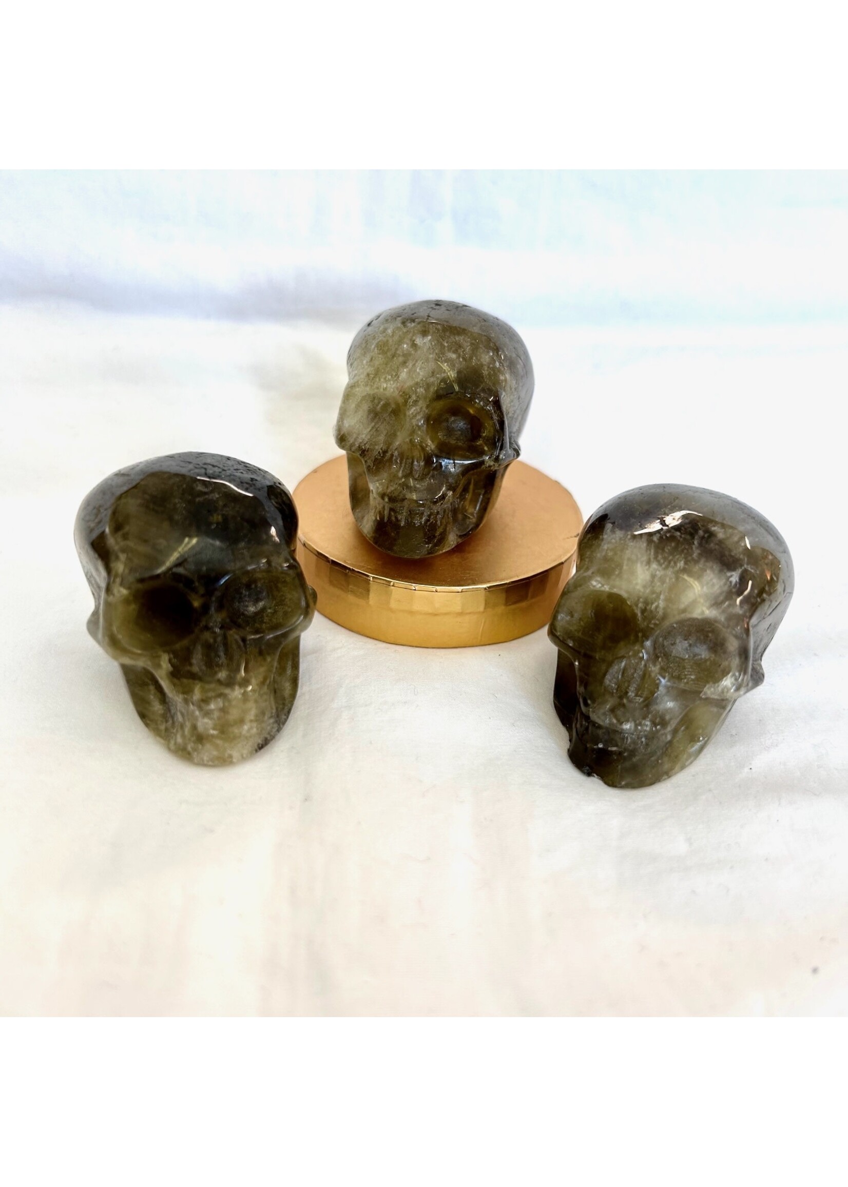 Karmic Wisdom Smoky Citrine Skulls