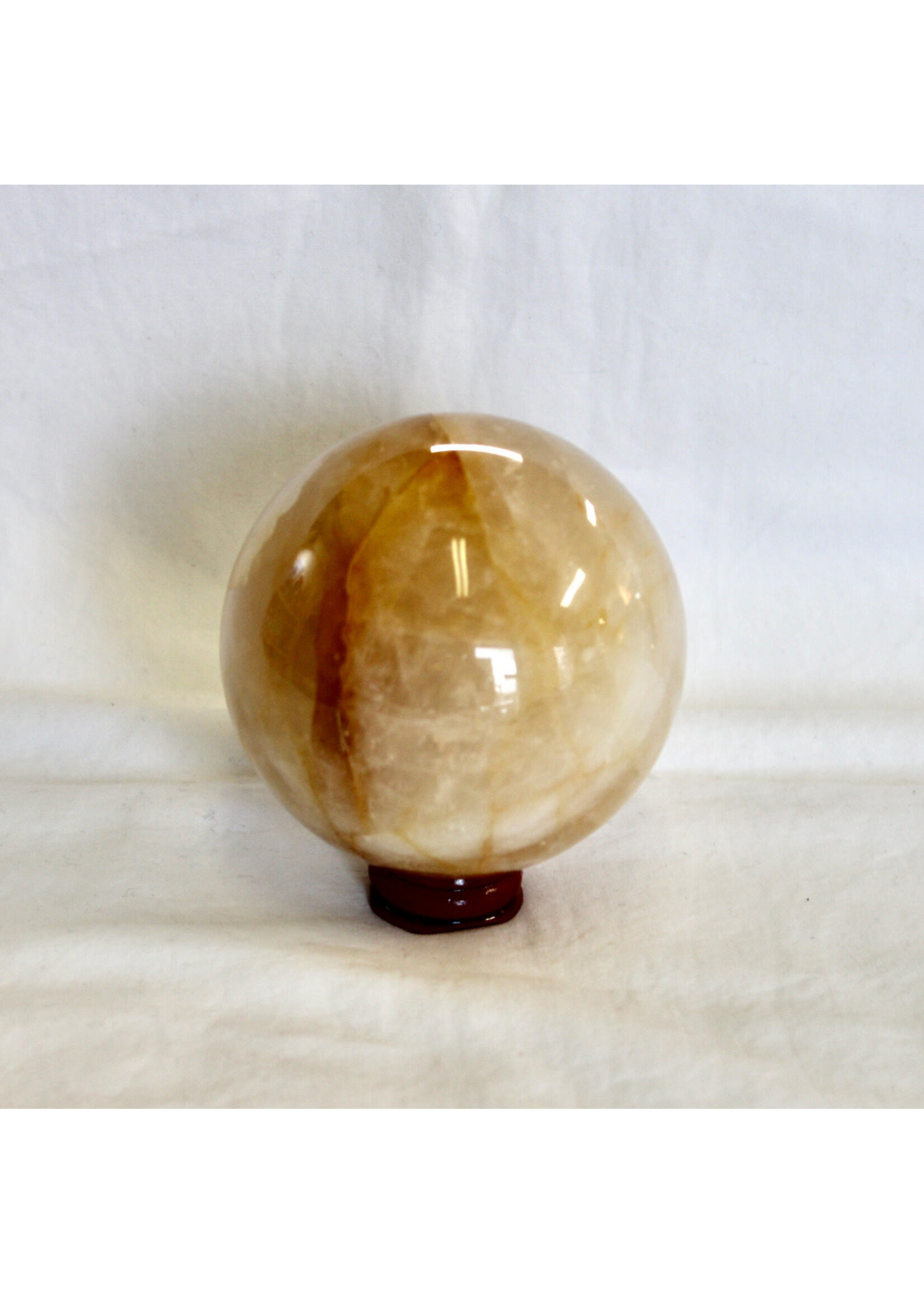 Inner Harmony Golden Healer Quartz Spheres