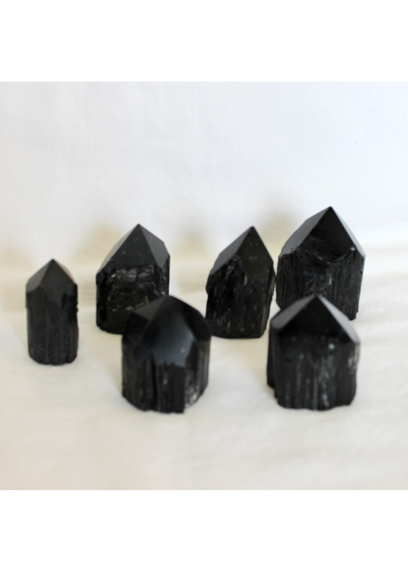 Good Juju Black Tourmaline Natural Sided