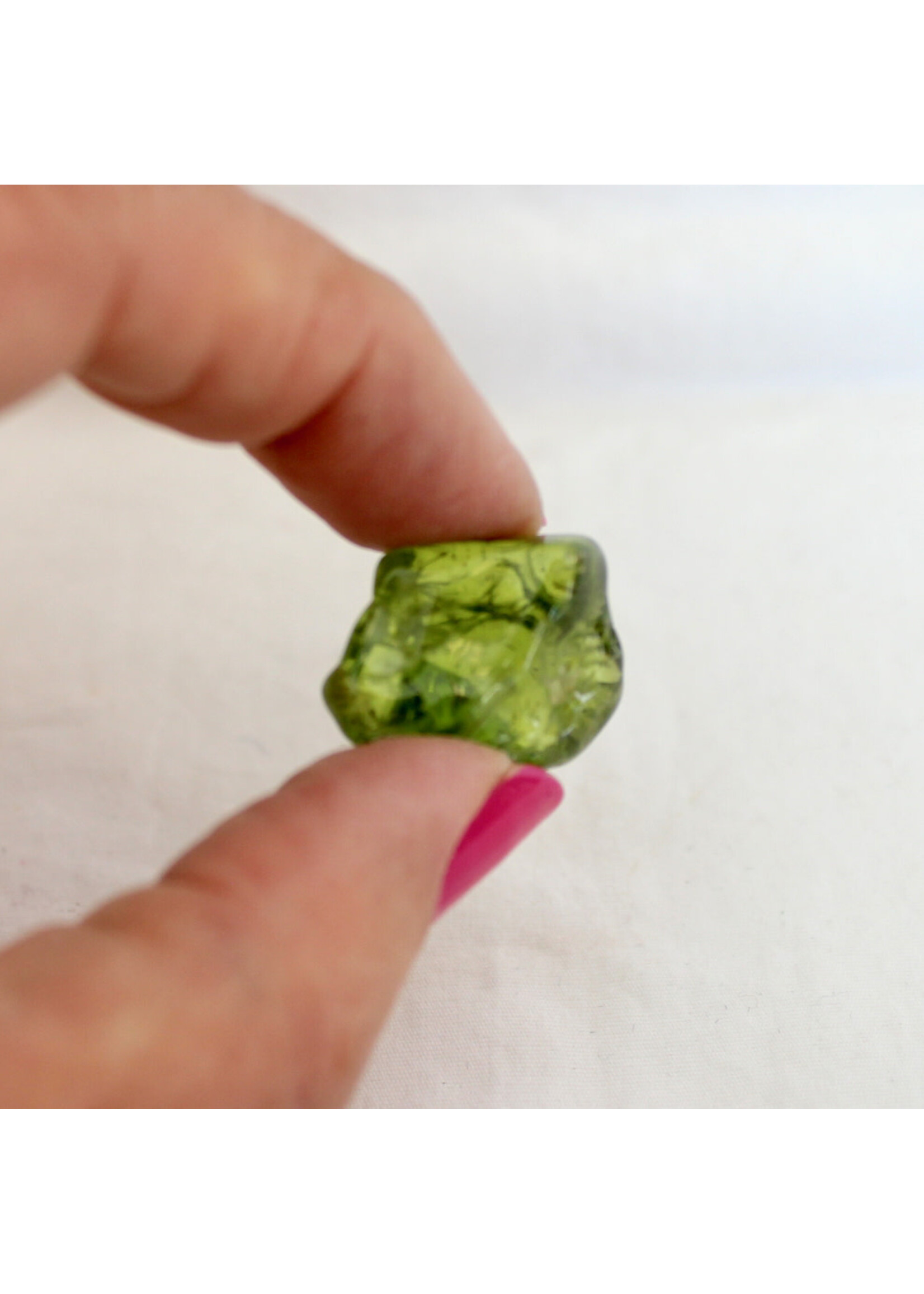 Lush Beauty Peridot Polished