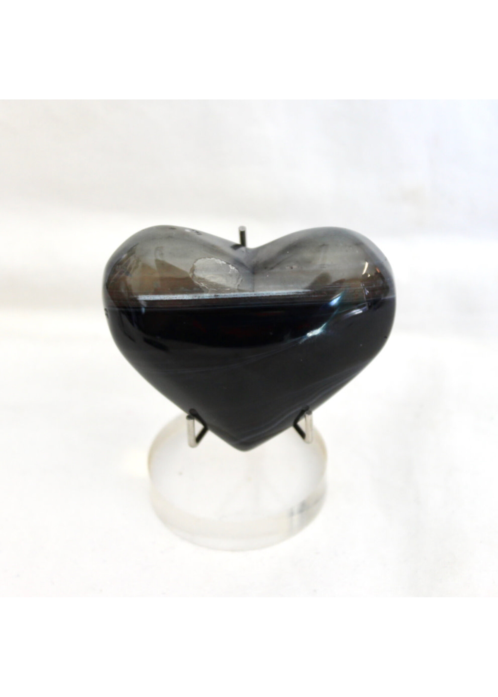 Black Onyx Hearts for Personal Strength
