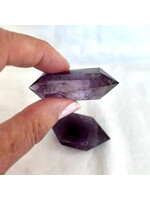 Purple Illusion Smoky Amethyst Grade AA Double Terminated Wands