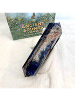 Sodalite with Sunstone Vogel Wand