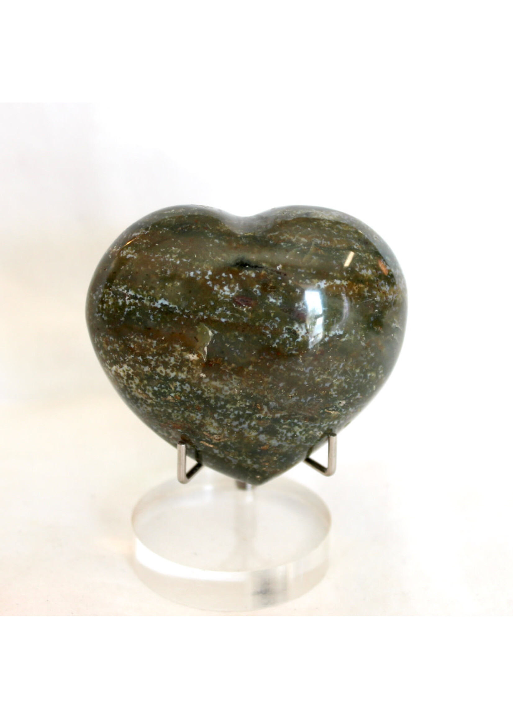 Flowing Water Ocean Jasper Hearts