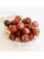 Little Balls of Courage - Carnelian Spheres