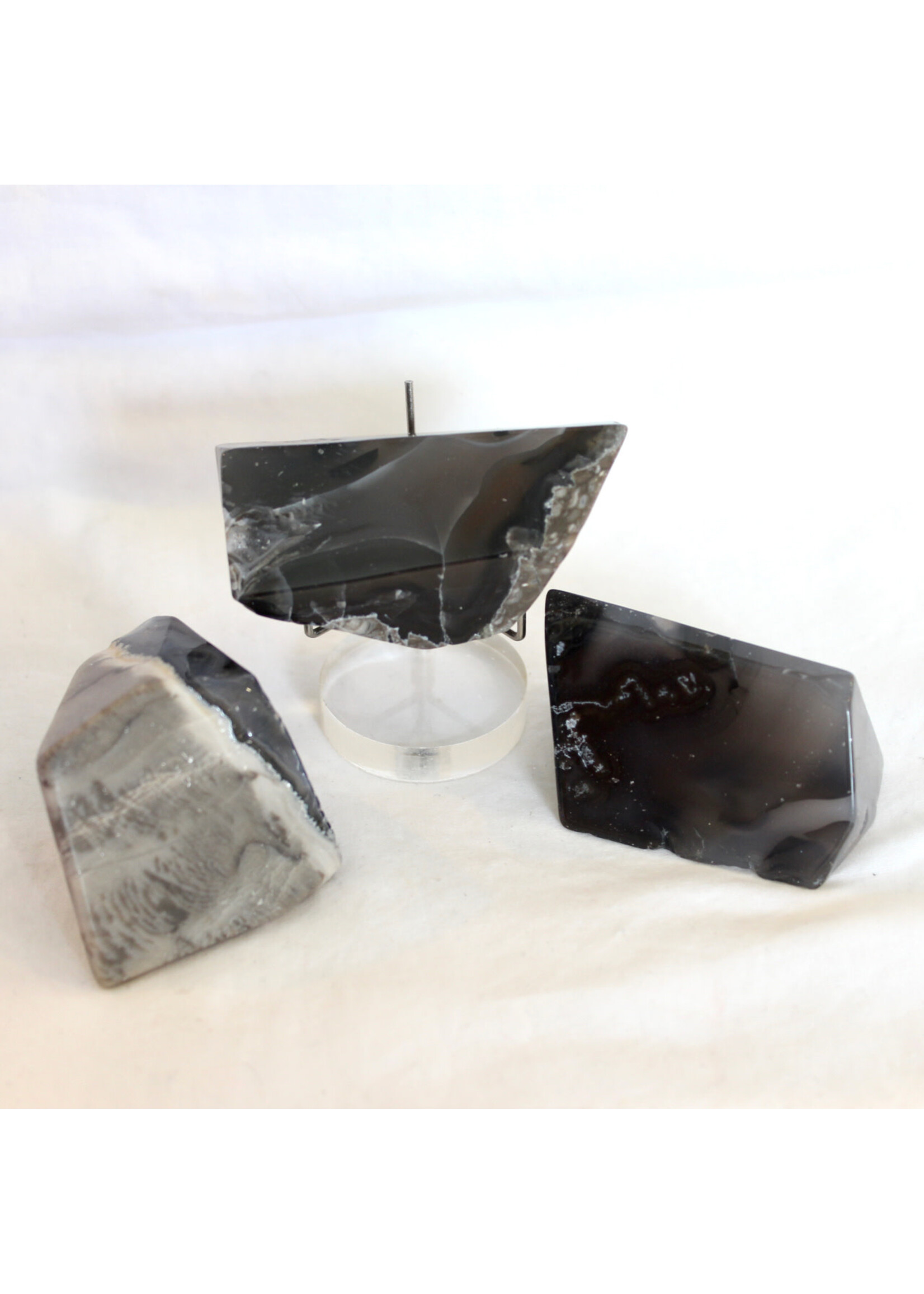 Erupting Joy Volcanic Agate Faceted