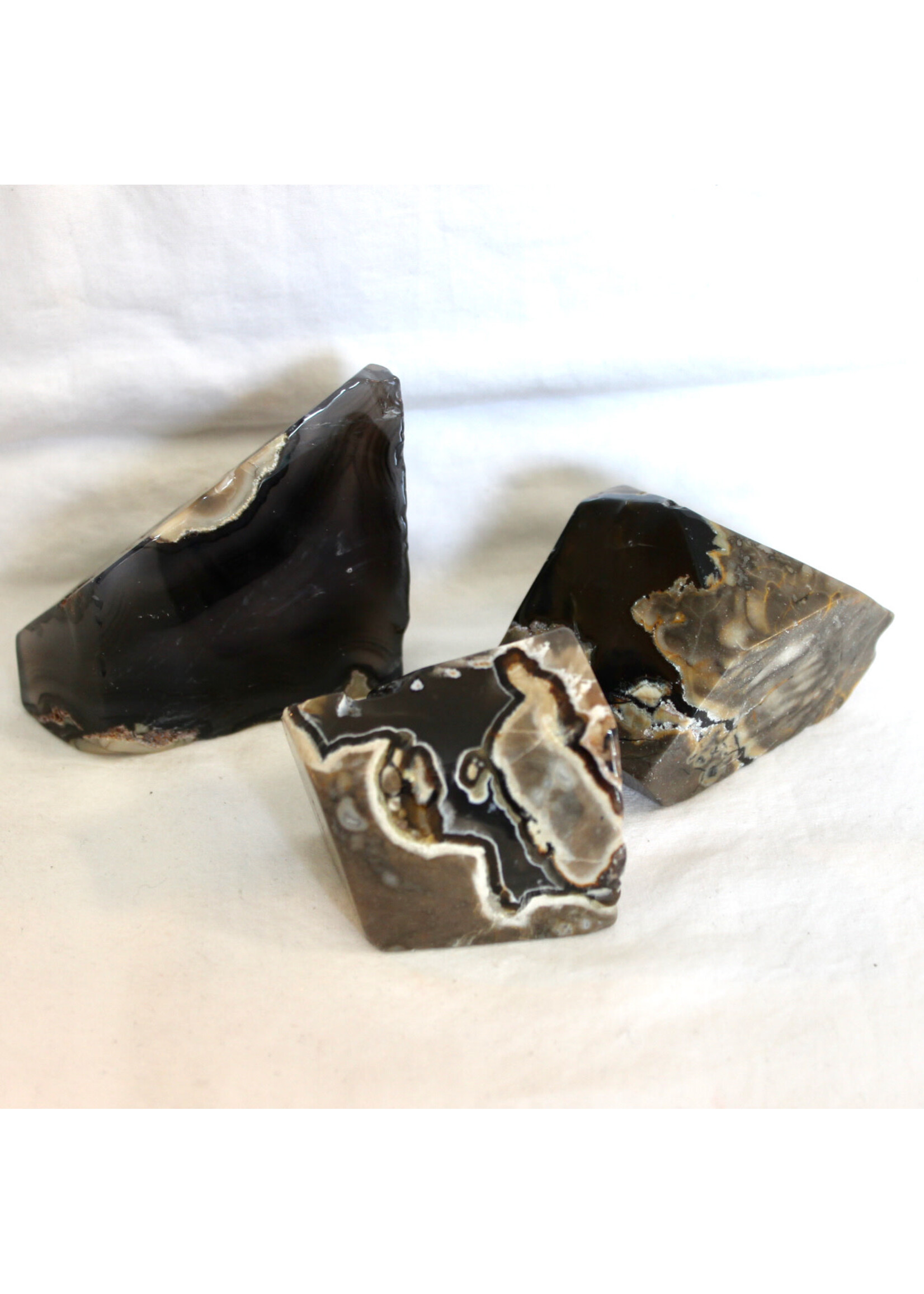 Erupting Joy Volcanic Agate Faceted