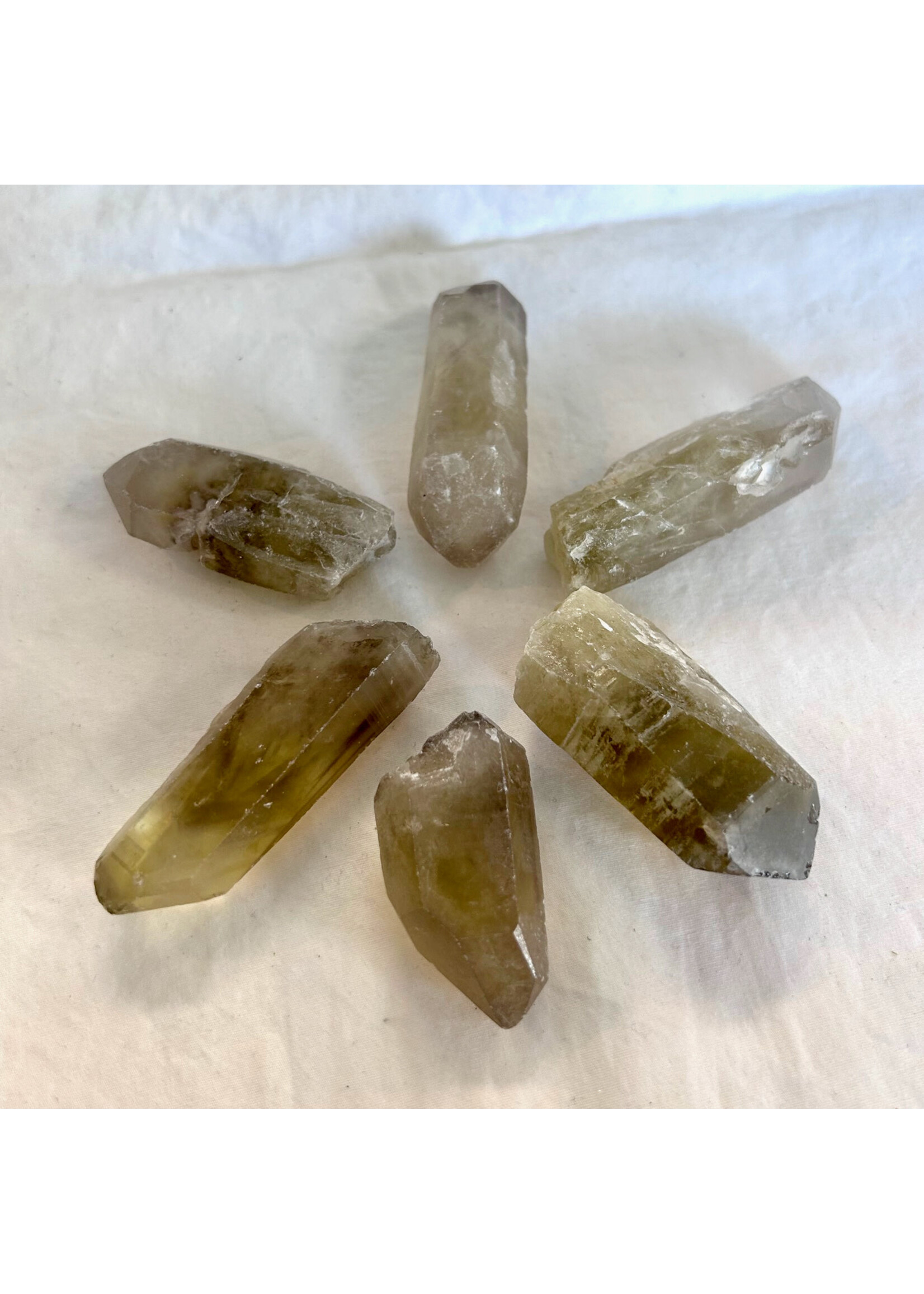 Citrine Points Rough