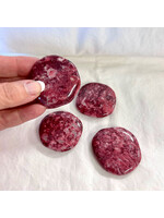Vibrant Rose Thulite Palmstones Grade AA