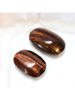 Vibrant Red Tiger Eye Touchstones