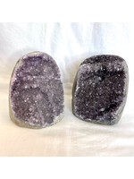 Black Amethyst Clusters