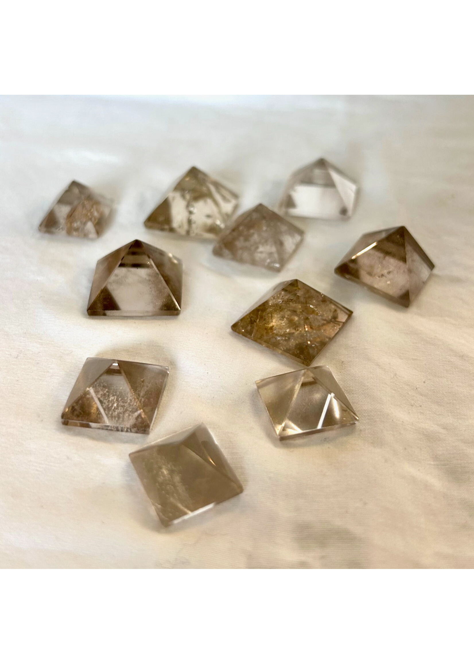 Smoky Quartz Pyramids