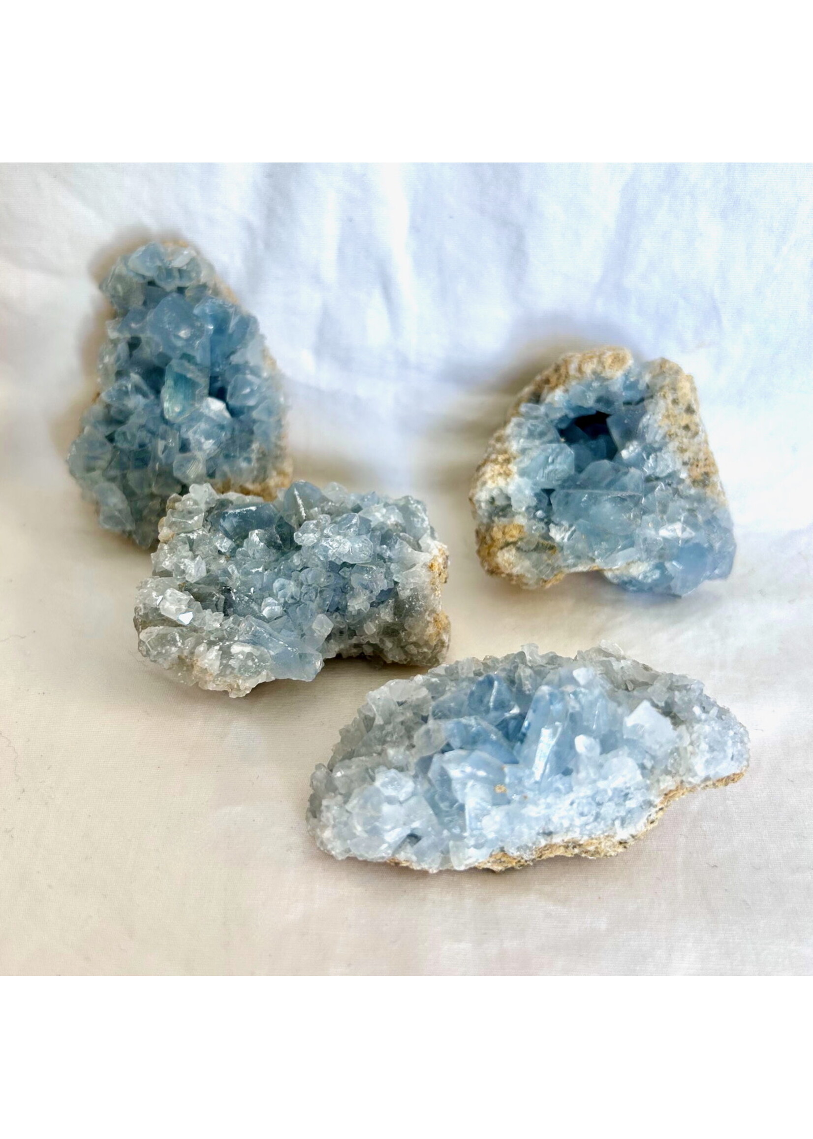 Calming Spirit Celestite Clusters