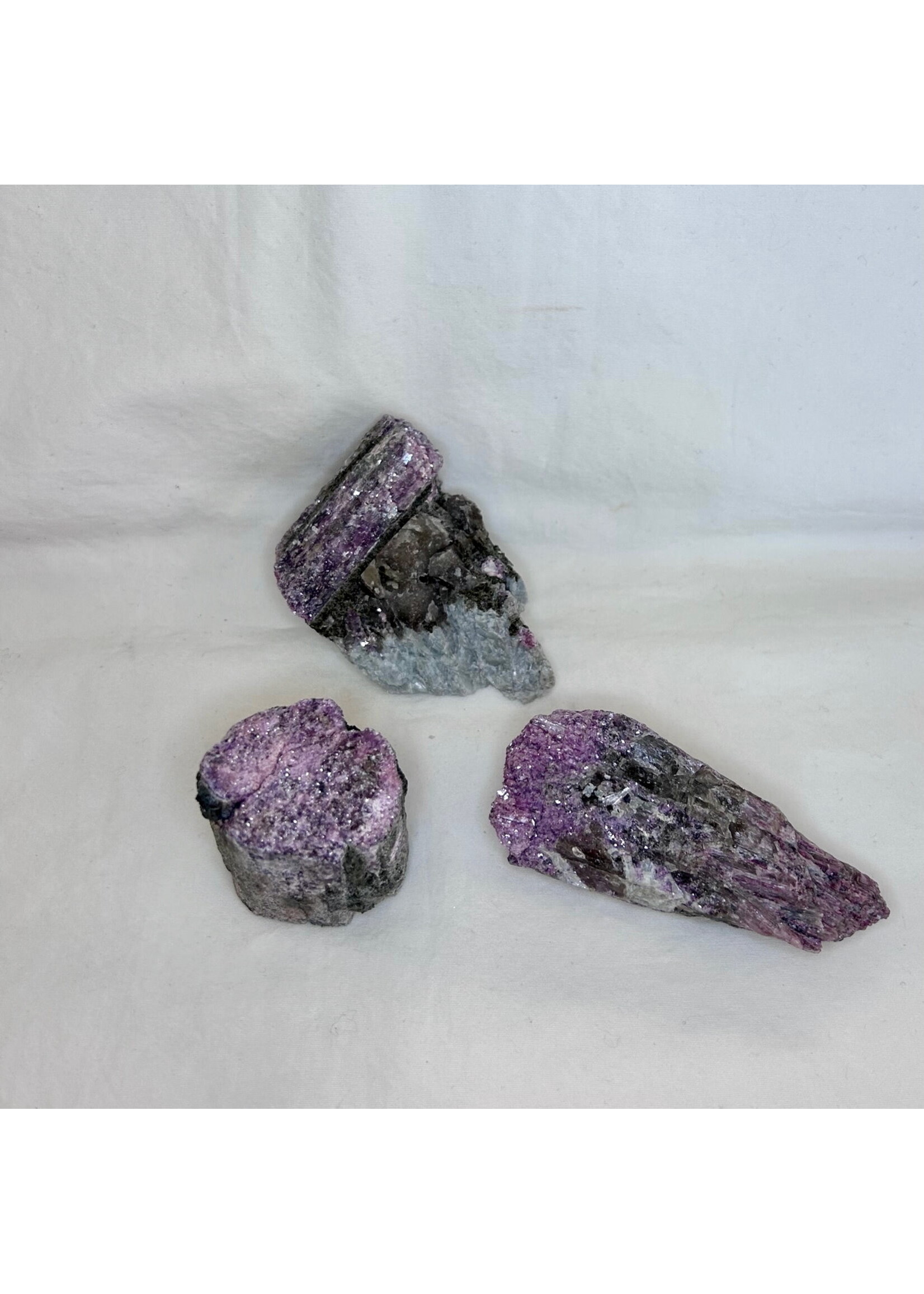 Sparkle and Dazzle Pink Tourmaline on Green Tourmaline