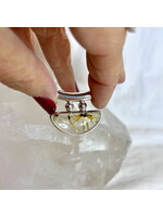 Rutilated Quartz Pendants Cabochon