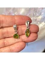 Peridot Pendant Faceted