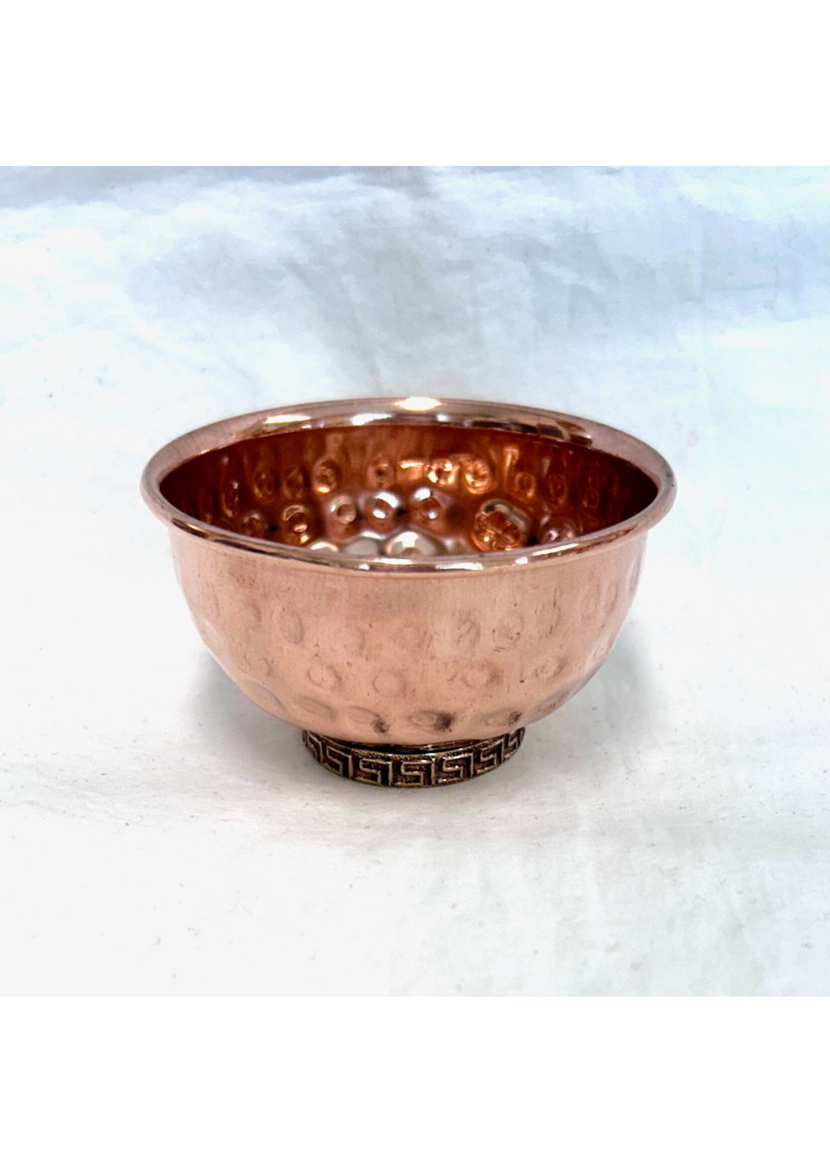 Hand Hammered Copper Offering Bowl