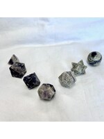 Purple Opal 7 piece Sacred Geometry Set