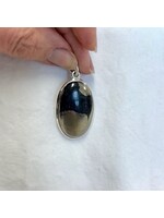 Healers Gold Cabochon Pendant Oval