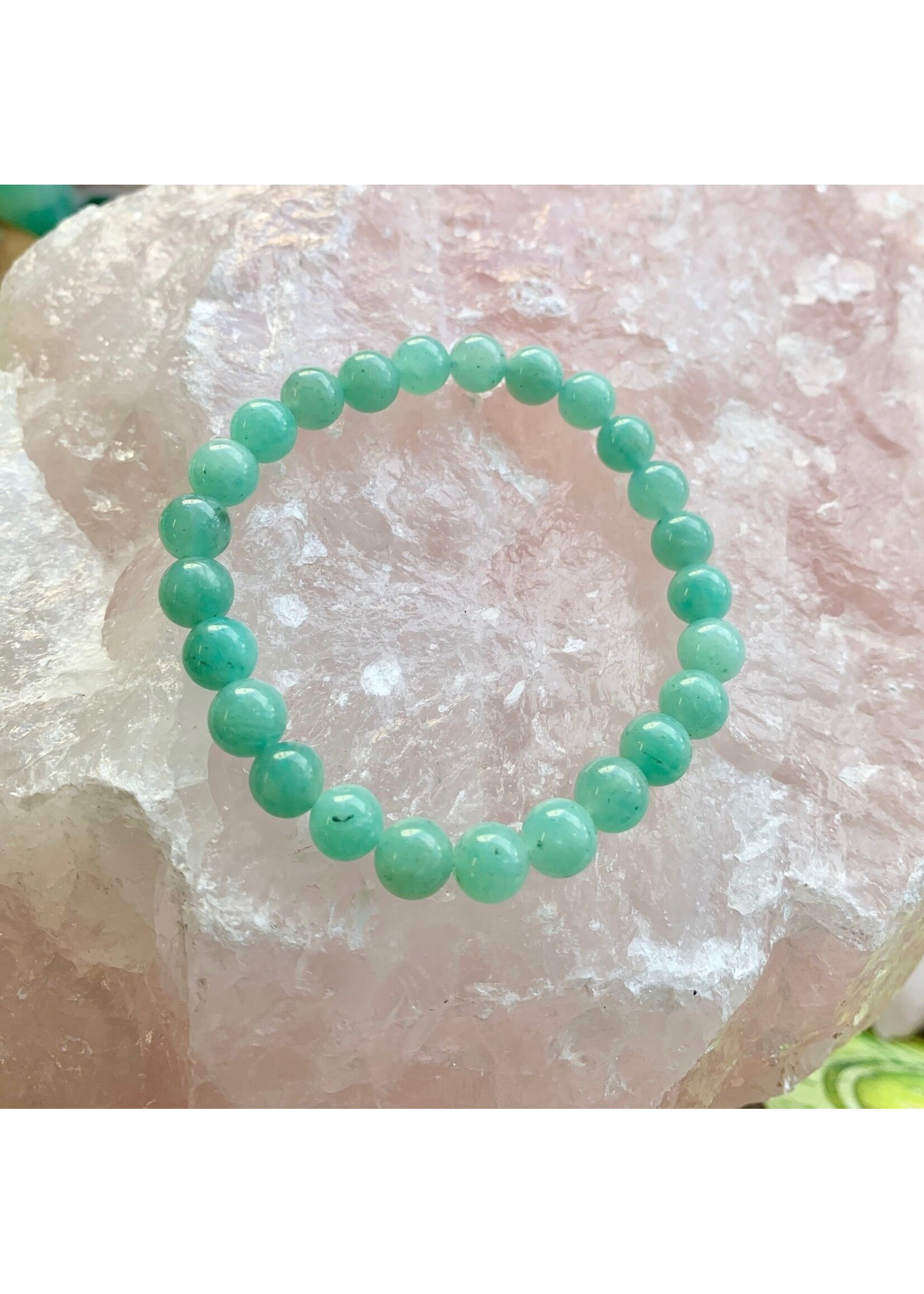 Crystal Bracelet - Amazonite 8 mm