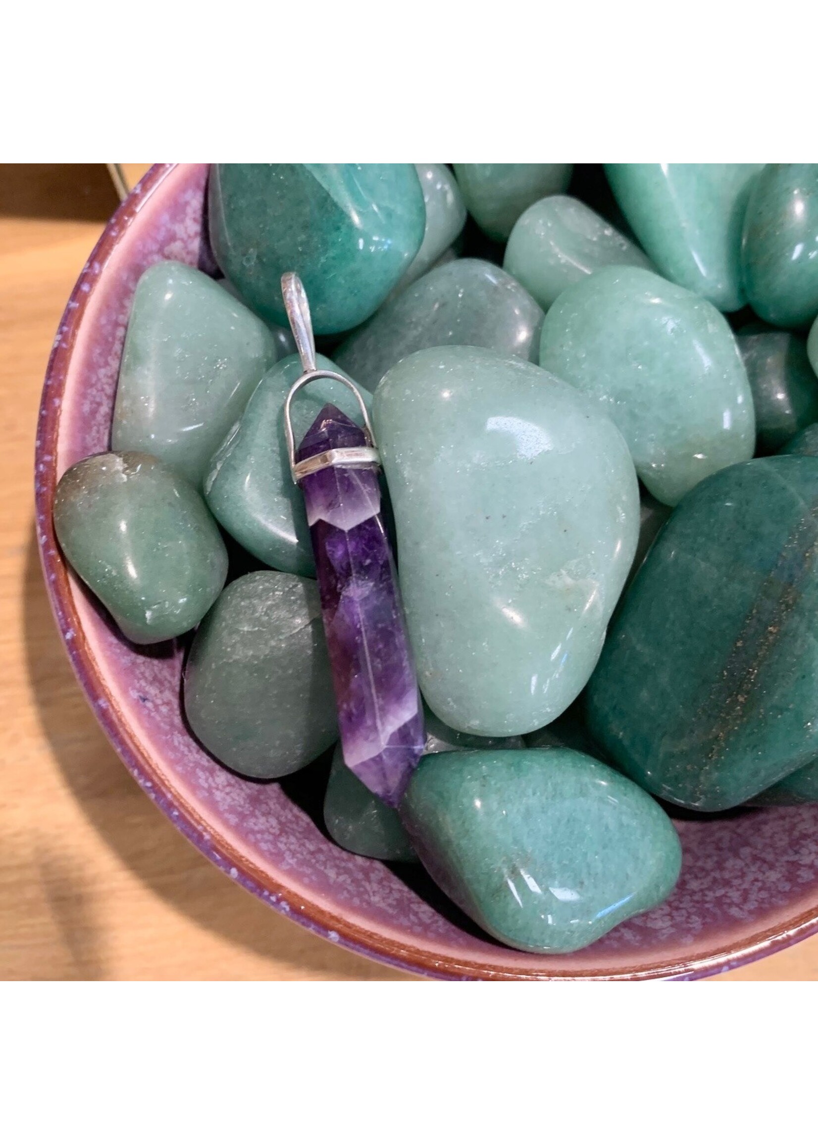 Double Terminated Point Pendants