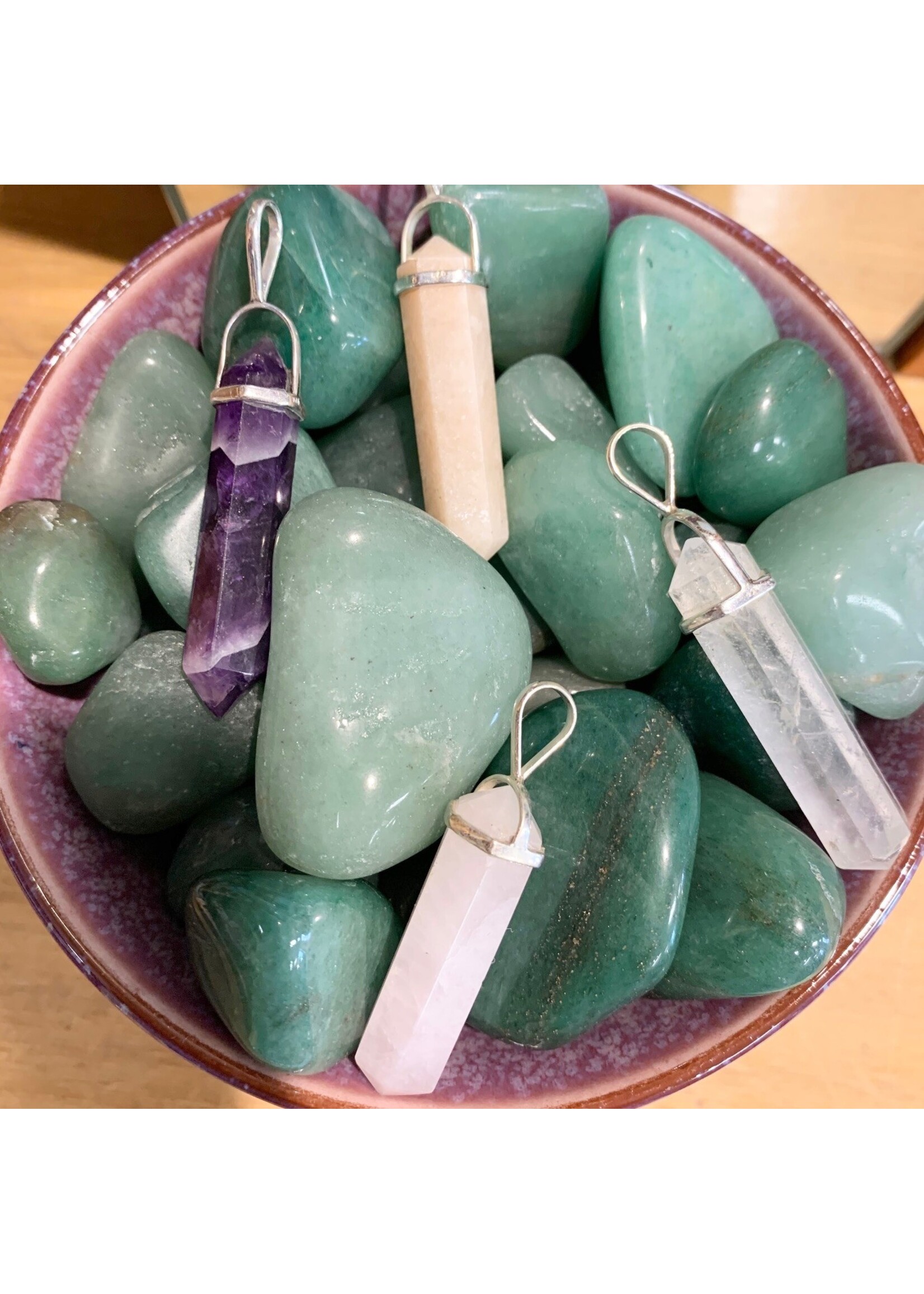 Double Terminated Point Pendants