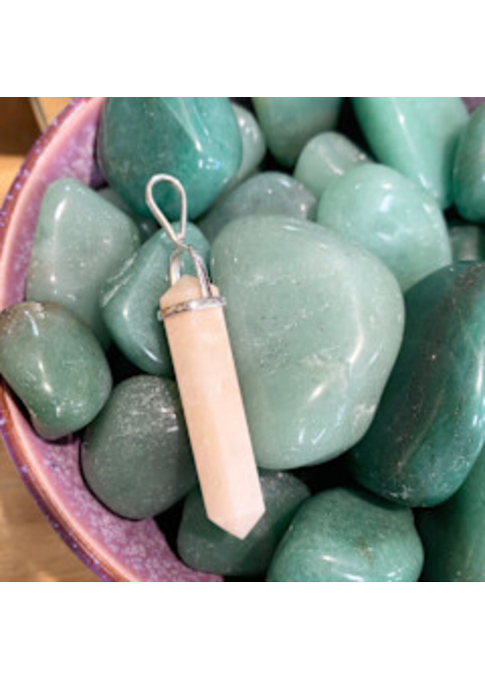 Double Terminated Point Pendants