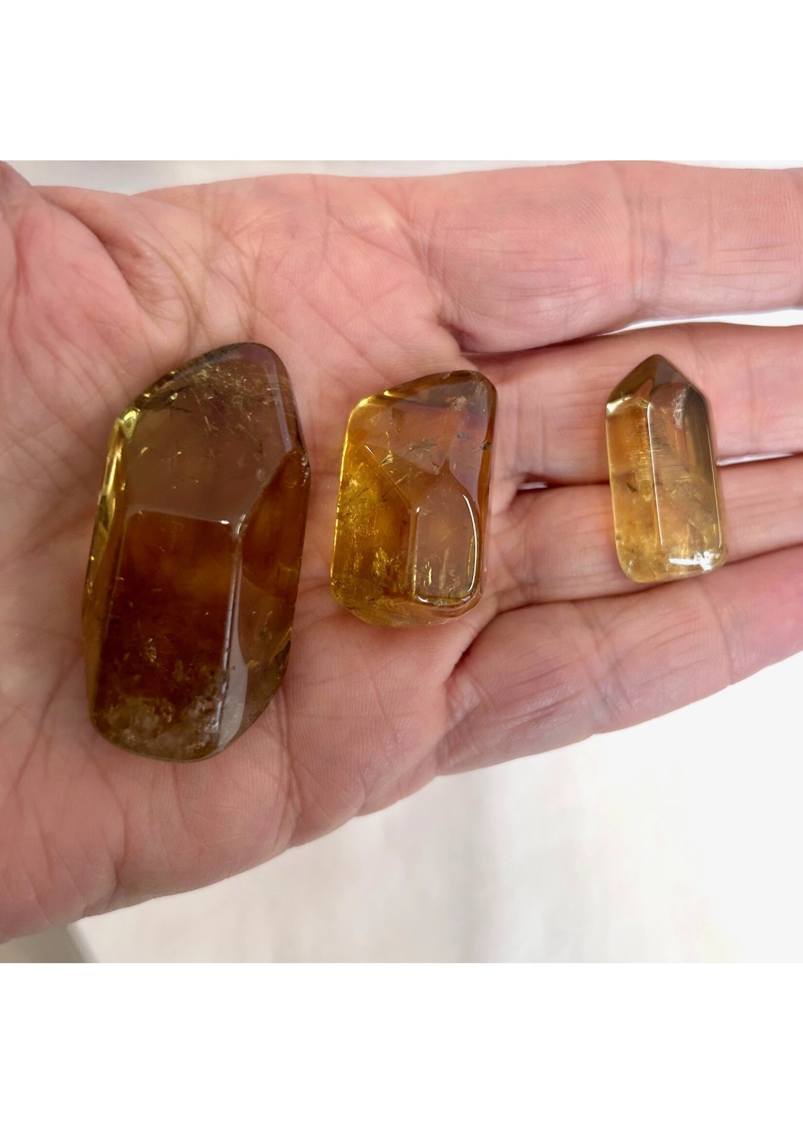 Citrine Congo Polished Points