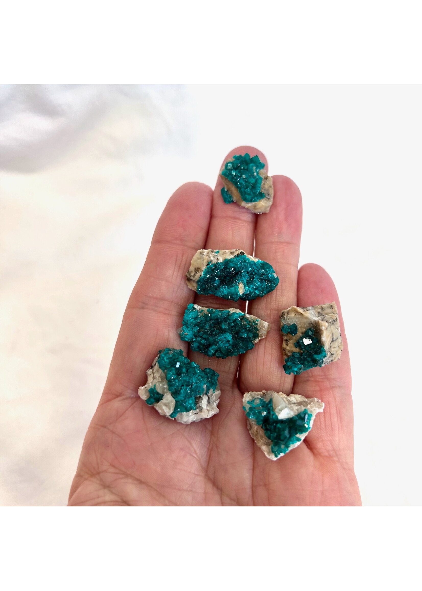 Dioptase for spiritual attunement