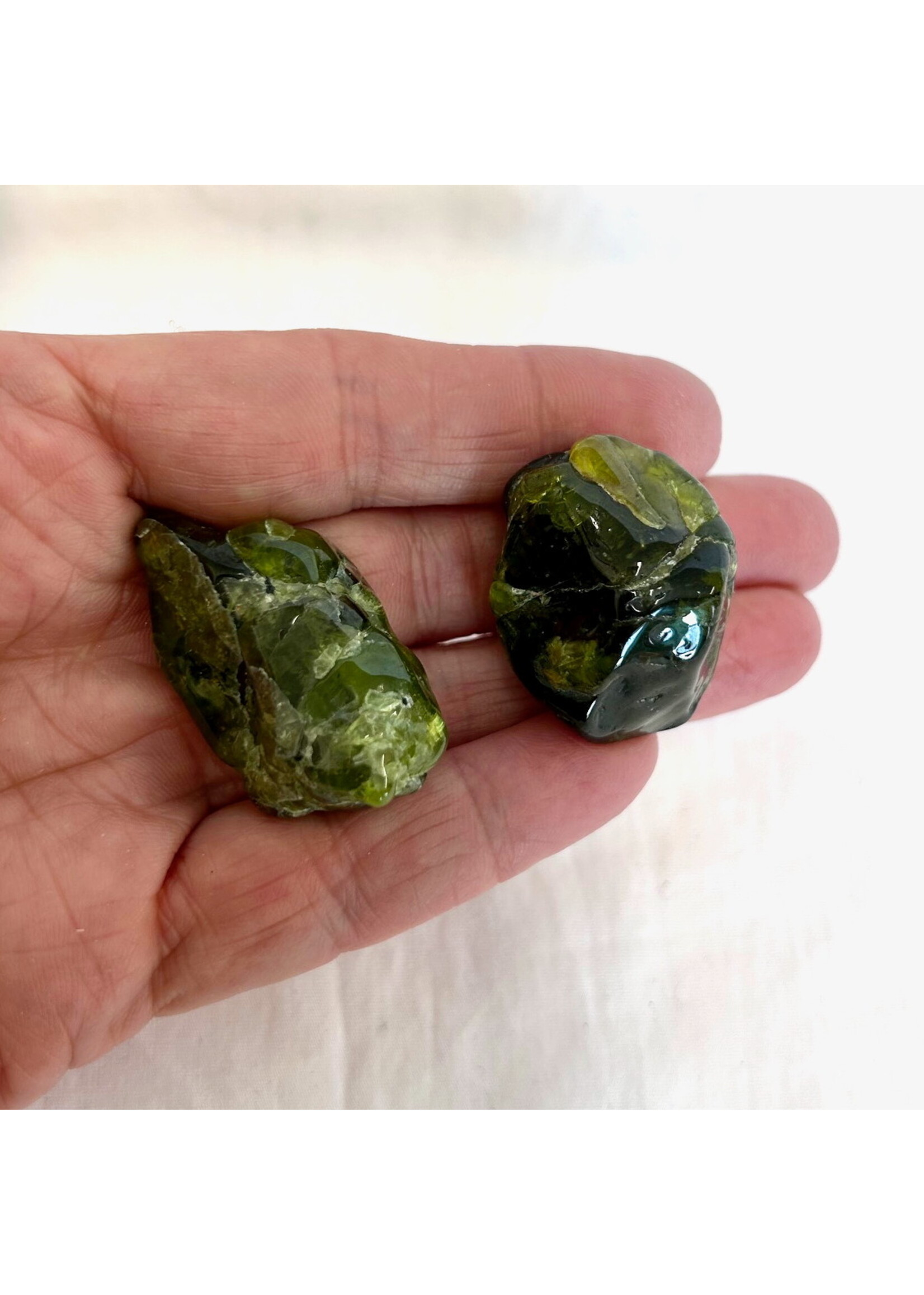 Lush Beauty Peridot Polished