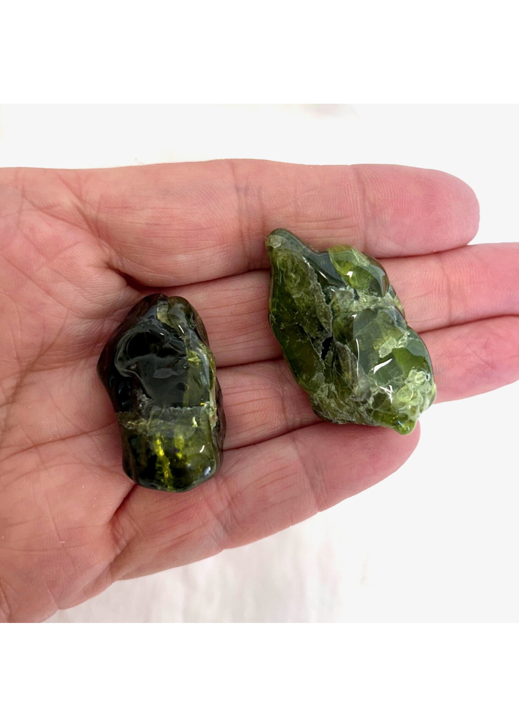 Lush Beauty Peridot Polished