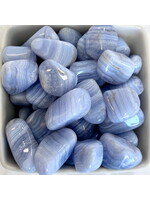 Blue Lace Agate Grade AA Polished for gentle communication