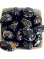Blue Amber Polished