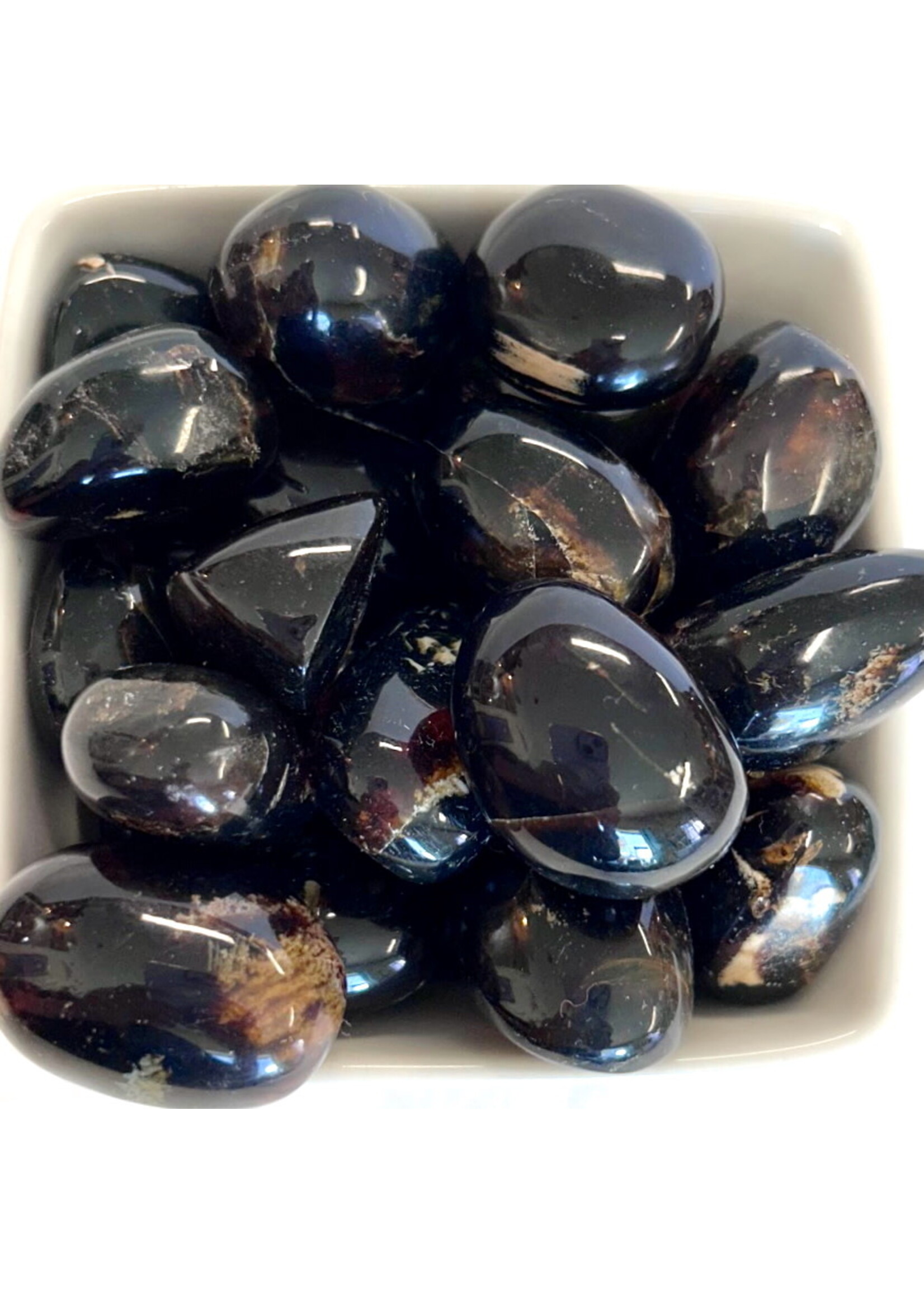 Blue Amber Polished