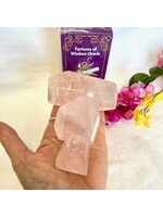 Rose Quartz Faceted Pieces for channeling love