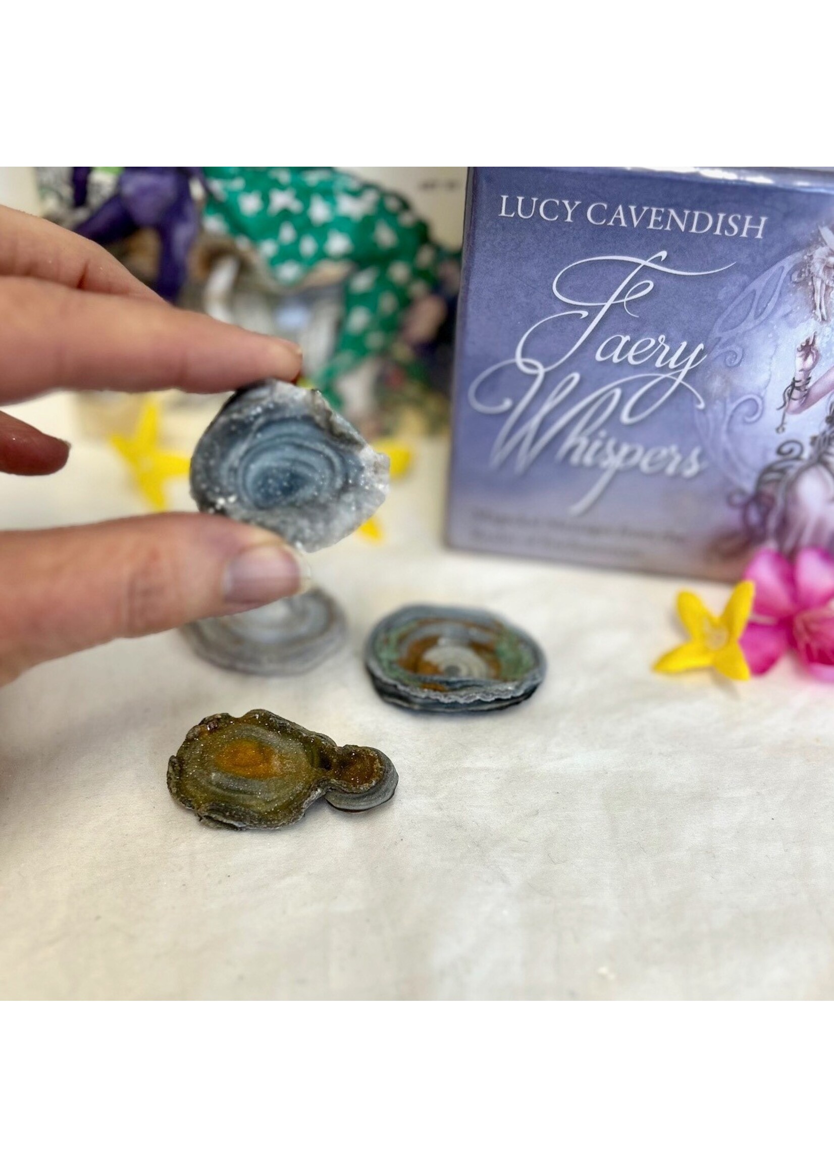 Chalcedony Fairy Portals Rough for elemental connection